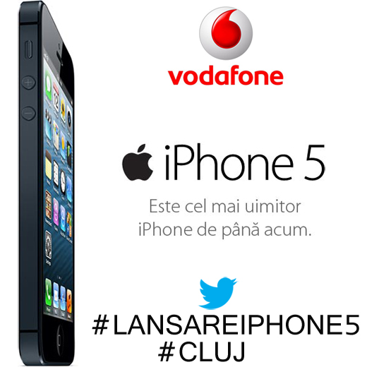 #LansareiPhone5 #Cluj