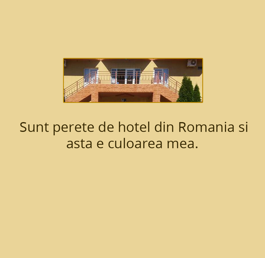 Ce culori au hotelurile din Romania?