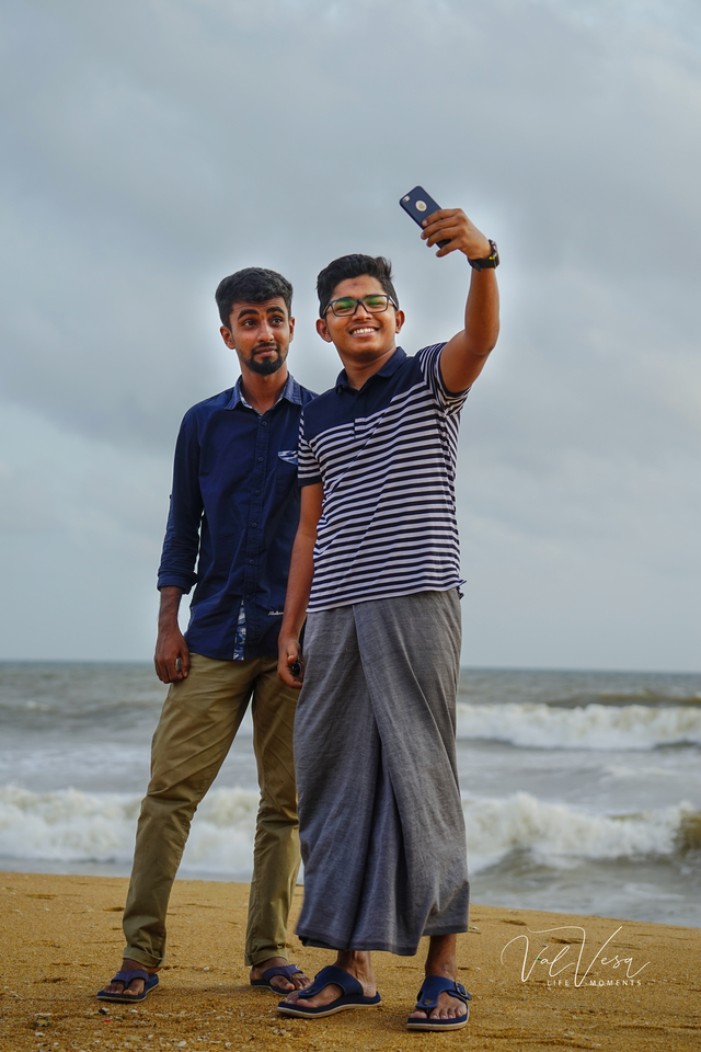Un selfie în Sri Lanka